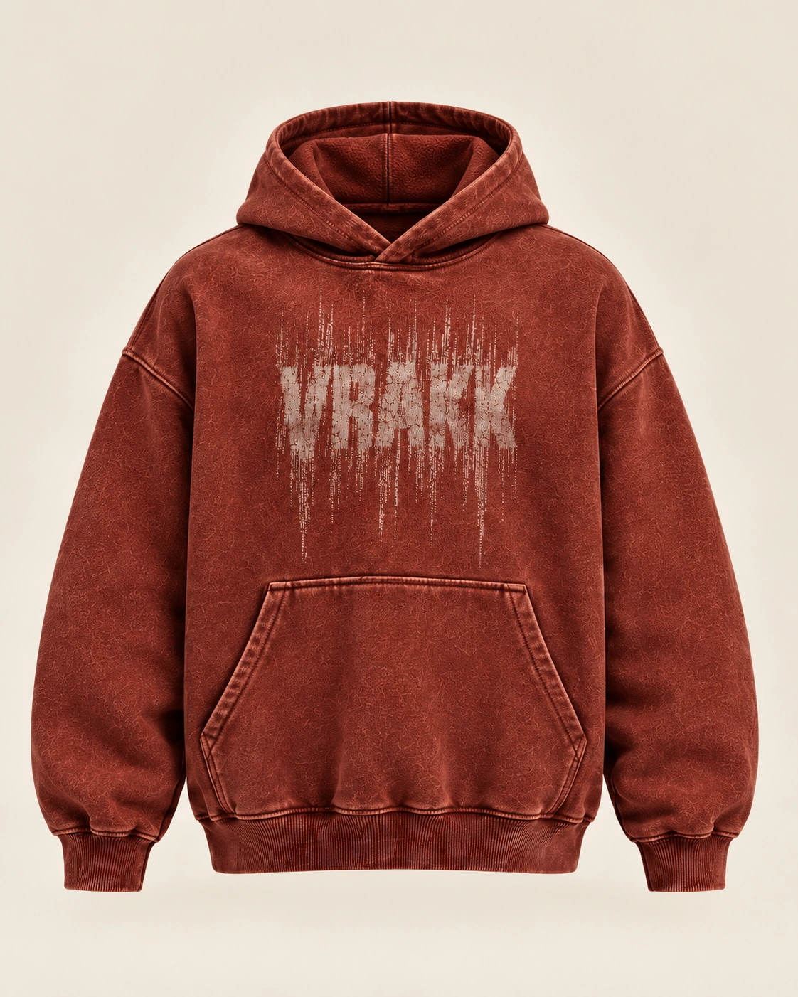 Static Hoodie in Oxide, VRAKK design