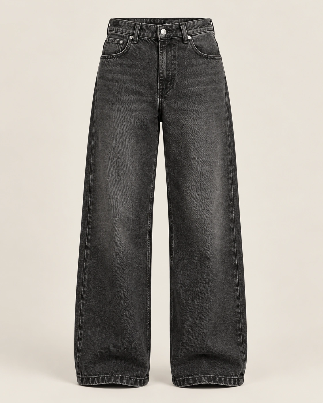 Distortion Denim in Charcoal, front view