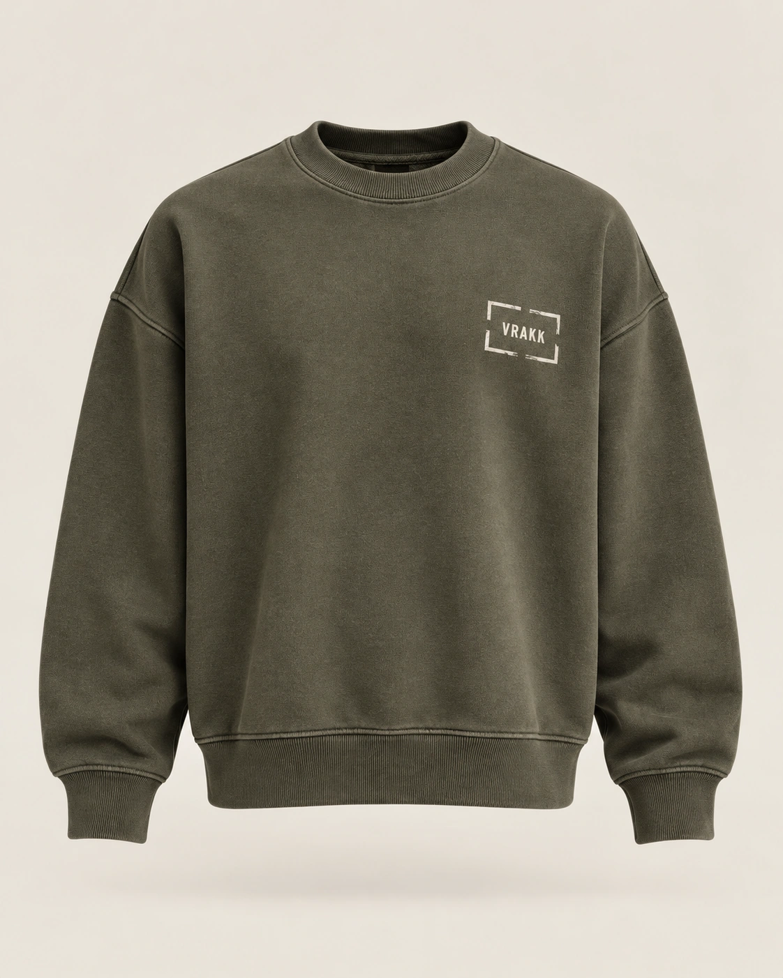 Factory Crew in Olive, front view
